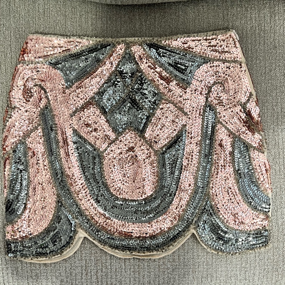 Sequin mini skirt great condition